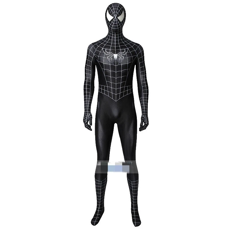 Spiderman Negro Disfraces Para Hombres