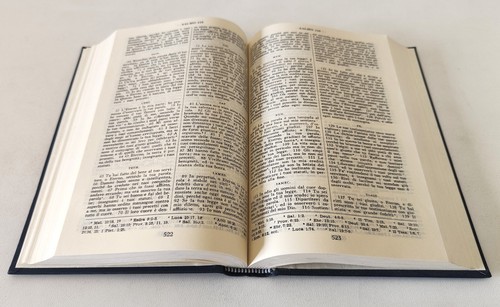LA SACRA BIBBIA versione riveduta da Giovanni LUZZI - 1989 Lib. Sacre Scritture - Foto 6 di 6