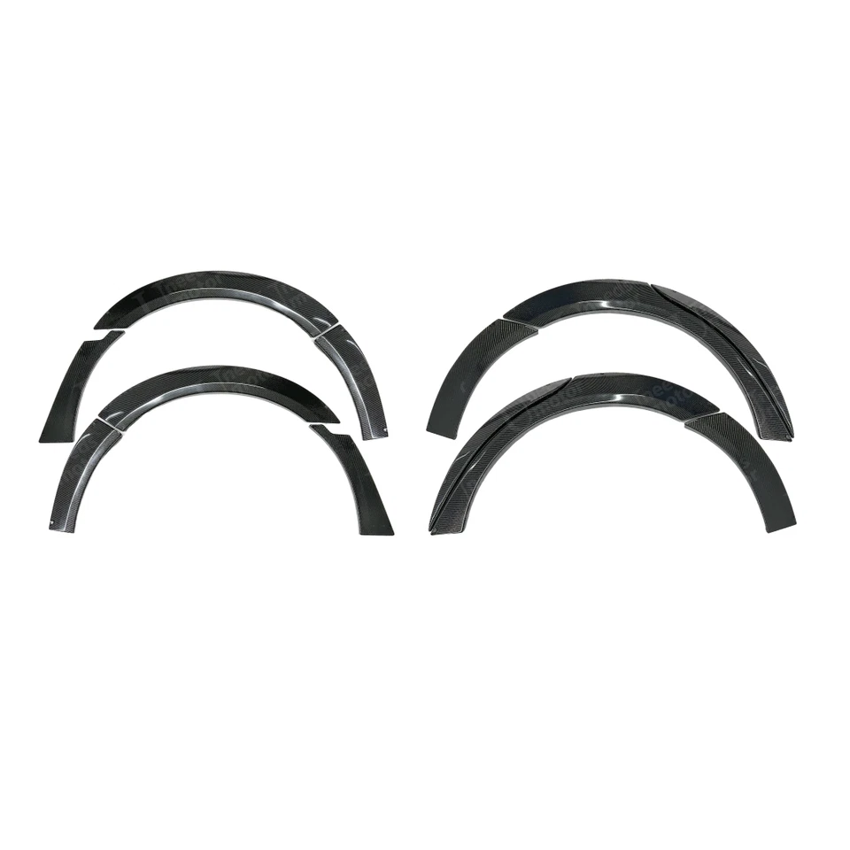 Wide Body Fender Flares Cover Real Carbon Fiber Set For 2015-2021 Subaru WRX STI - Image 2 of 4