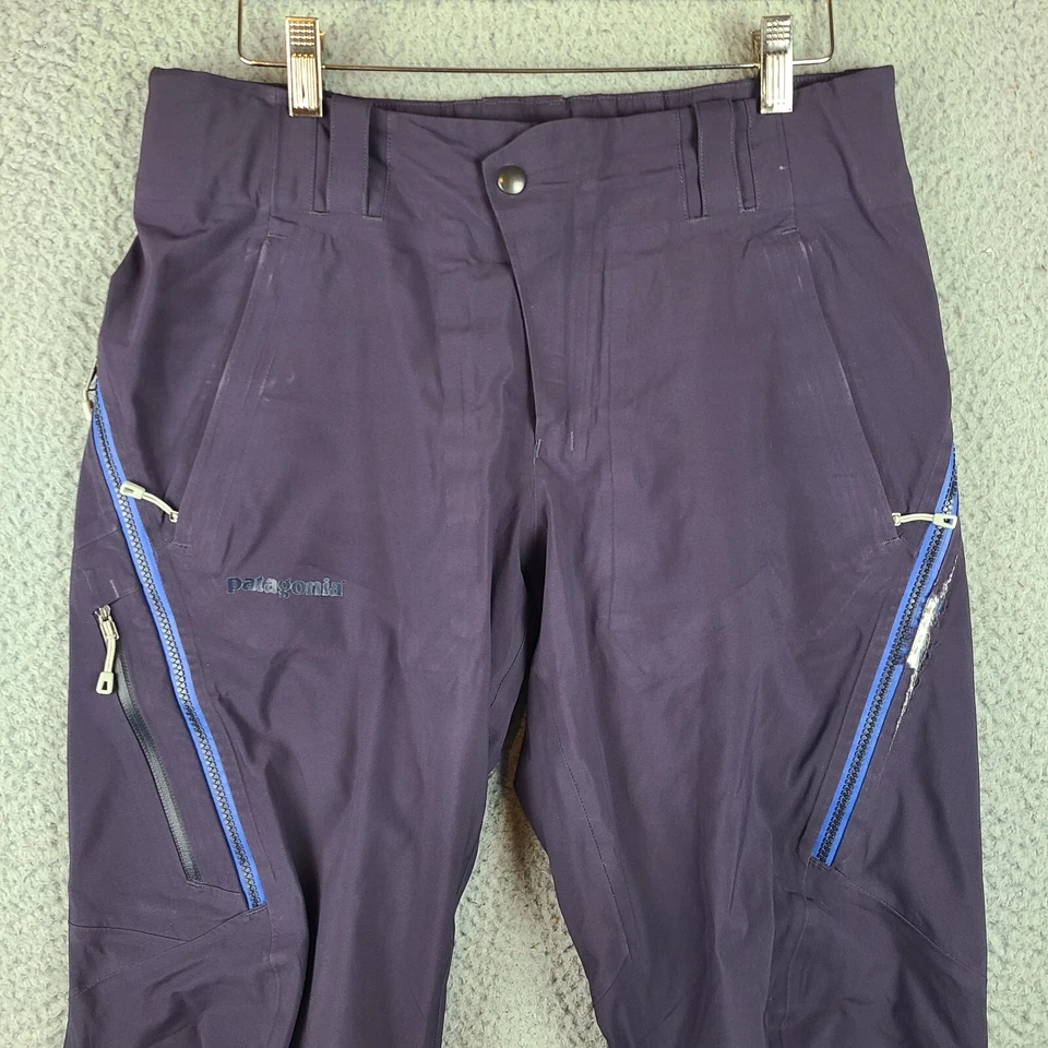 Patagonia Mujer Sin Rastro Gore-Tex Esquí Snowboard Nieve Pantalones Recco Talla M Foto 2 de 4