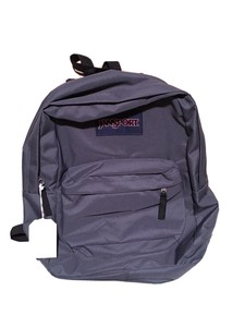 dark grey jansport backpack