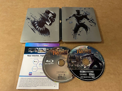 BLACK PANTHER STEELBOOK BEST BUY 4K ULTRA HD BLURAY