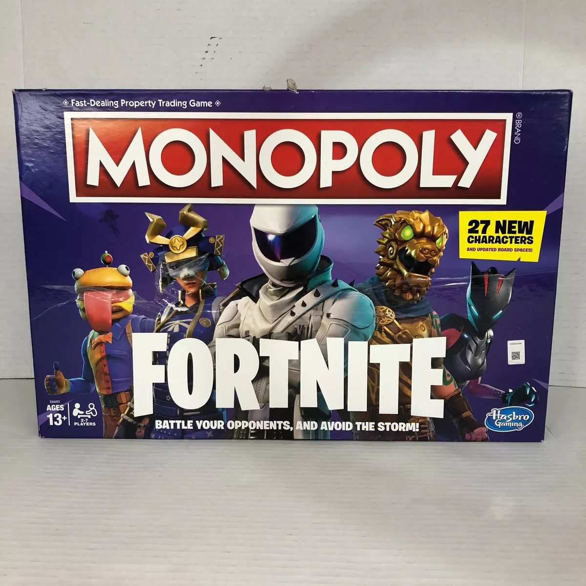 Fortnite Monopoly Board Game Limited Edition Dmg Box