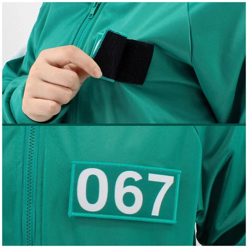 Amscan Official Squid Game Player 456/001 Costume Adult Fancy Dress Cosplay - Picture 7 of 31