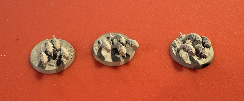 Games Workshop Warhammer 40K: Tyranids Ripper Swarms Old Sculpt- 3 pcs ...