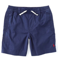 NW DEFECT Repaired Polo Ralph Lauren Boys Cotton Twill Short Navy XL 18-20