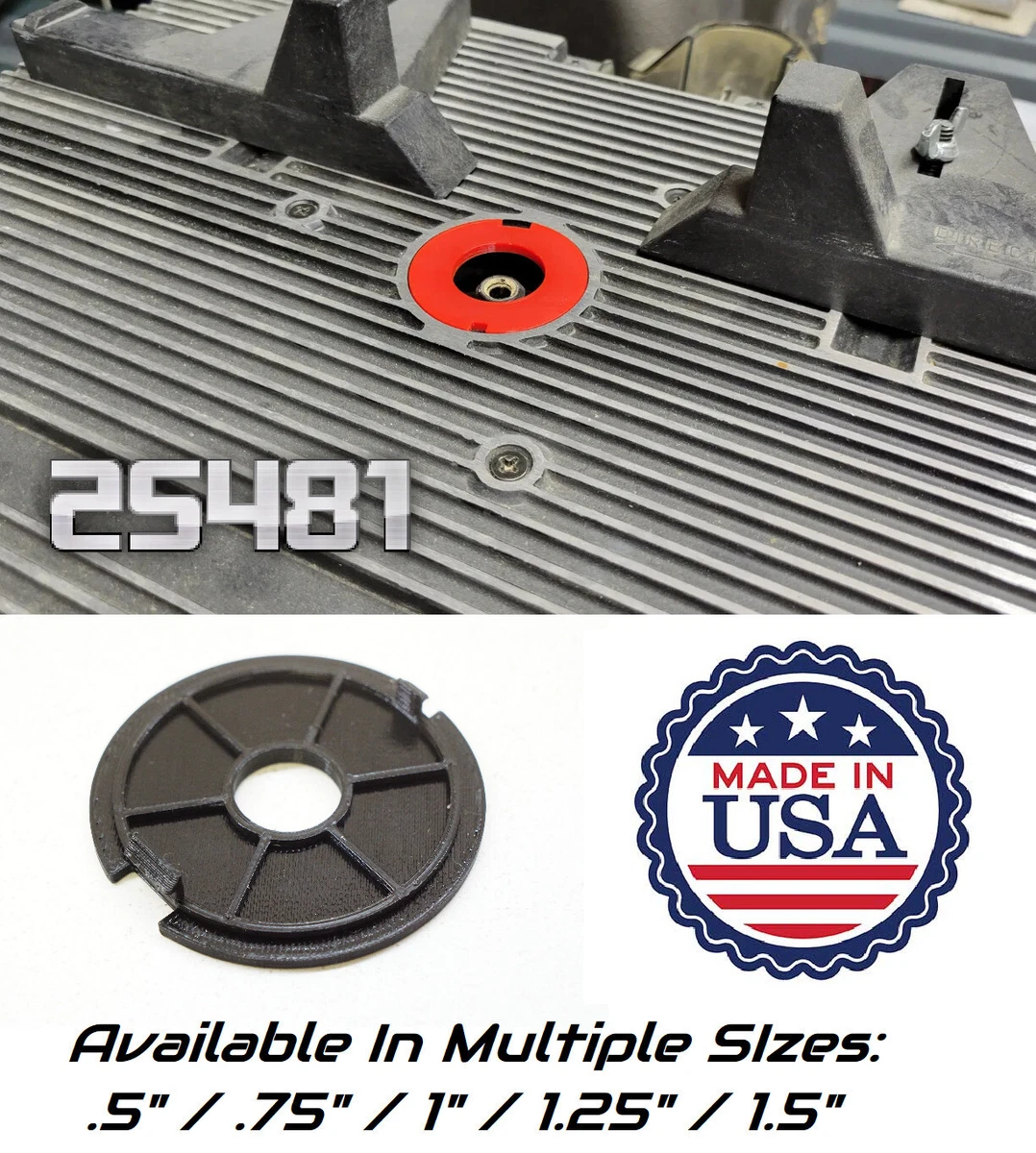 Router Table Insert Ring Set 2