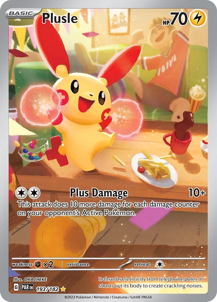 Plusle Pokémon TCG Cards for sale | eBay