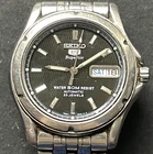Vintage Seiko 5 Superior 7S36-0210 Automatic Men's Watch Black Dial 23j Japan