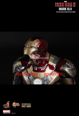 HotToys MMS197-D02 MK42 Iron Man 1/6 Collectible Action HotToys MMS197-D02 MK42 Iron Man 1/6 Collectible Action