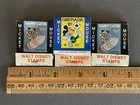 LOT OF 3 VINTAGE MICKEY MOUSE WALT DISNEY STAMPS MATCHBOOKS ST. LUCIA, GRENADA