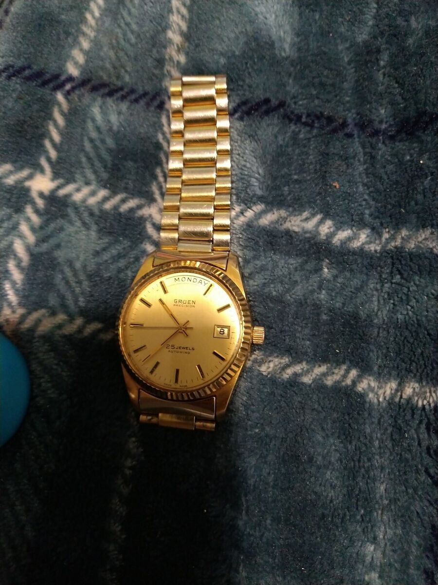 vintage gruen precision autowind mens watch | eBay vintage gruen precision autowind mens watch | eBay
