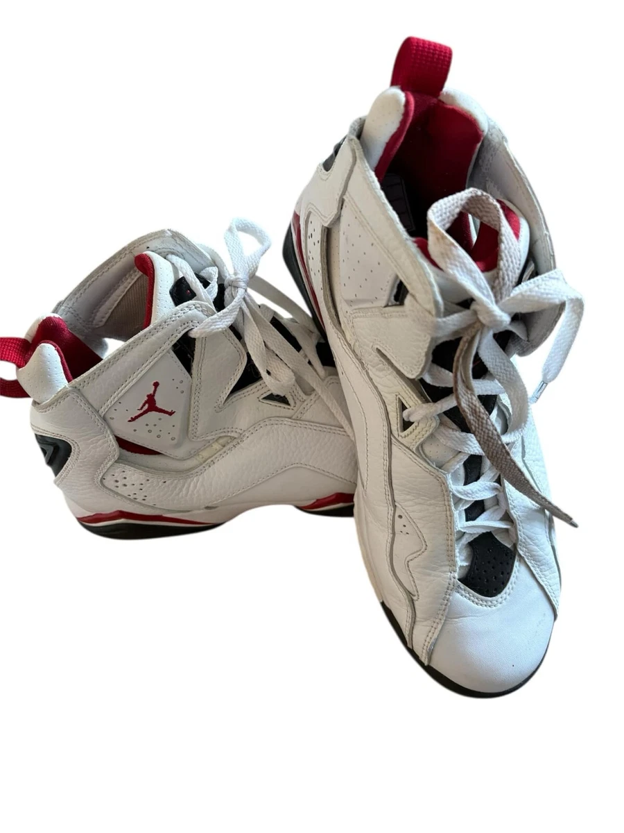 Jordan True Flight White Varsity Red | eBay