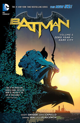 Batman Vol. 5: Zero Year-Dark City TPB Graphic Novel New