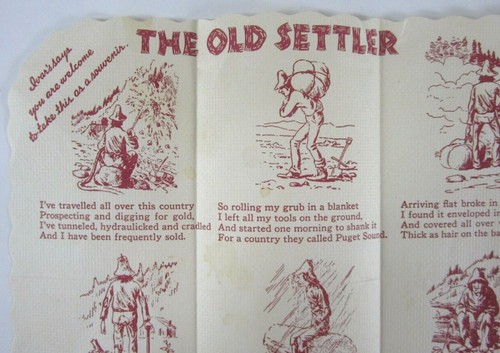 Vintage Seafood Restaurant Souvenir Place Mat Ivar's Acres of Clams Seattle WA - Picture 3 of 7