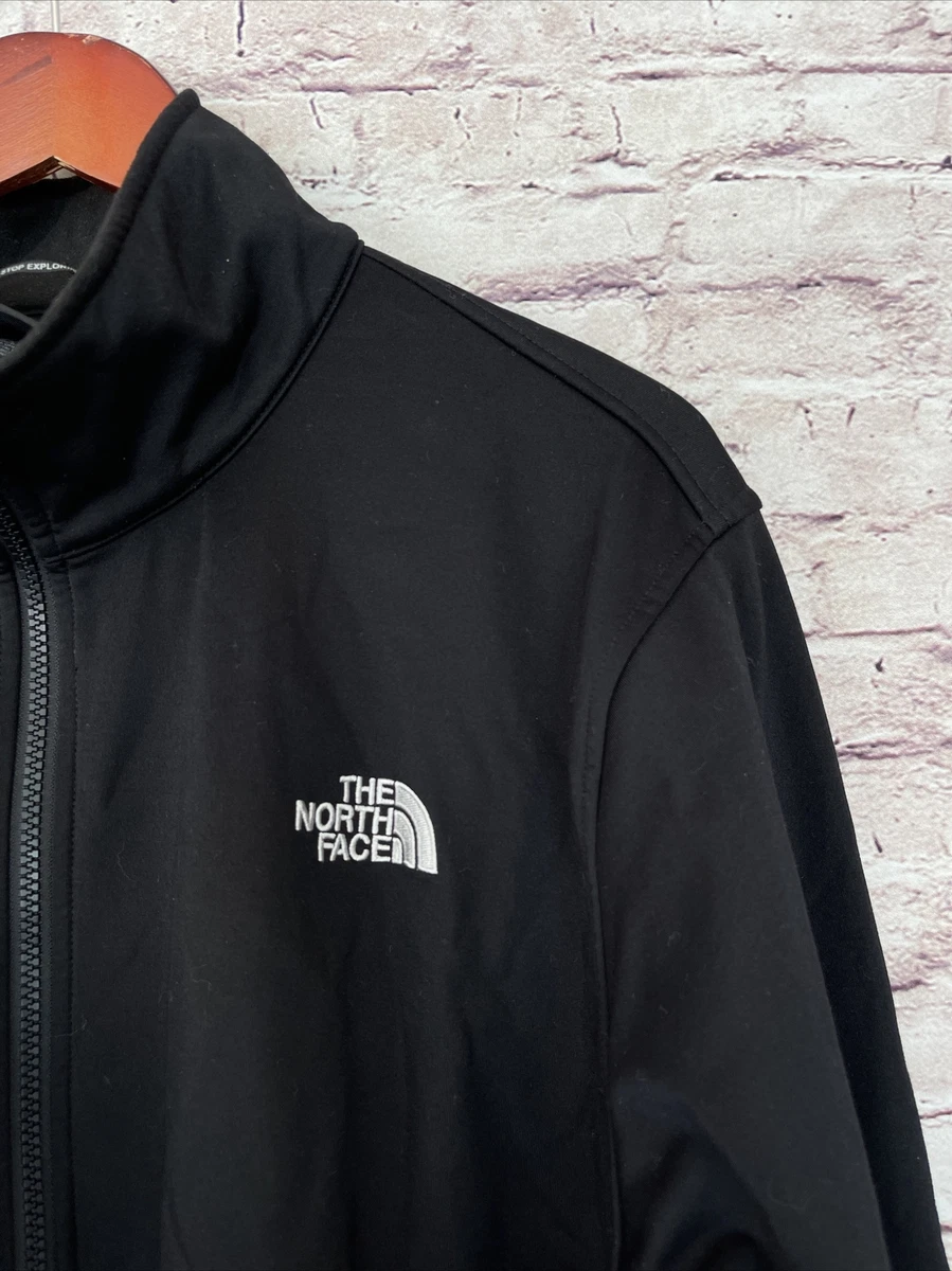The North Face Men s Long Sleeve Full Zip Momentum Jacket Black