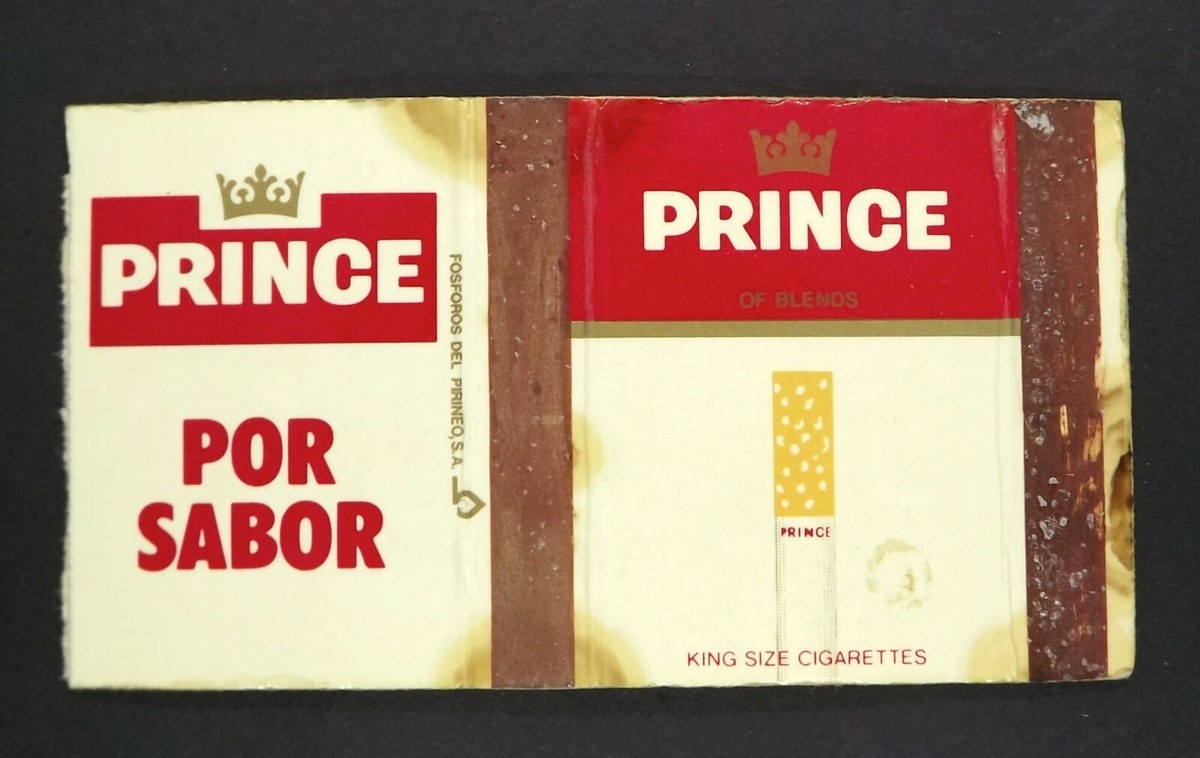 prince cigarettes Pakistan W2 01 Vintage PRINCE Cigarettes Lot of
