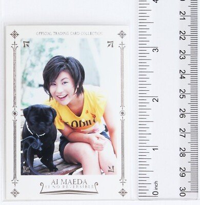 AI MAEDA NO.06 -ai no reversible- Japanese Actress Trading foil