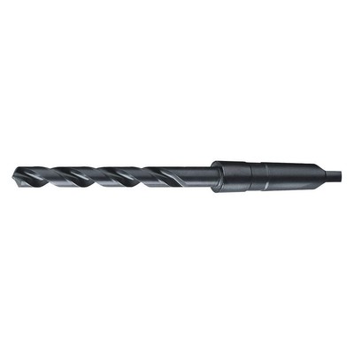 WESTWARD 5TVF8 Taper Shank Drill,3/4,#2MT,Blk Oxide 5TVF8