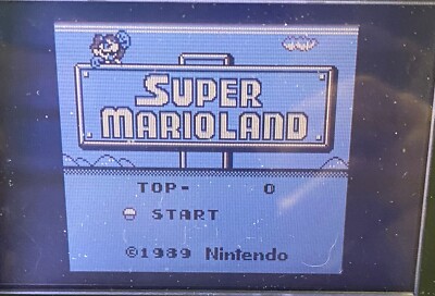 NINTENDO GAME BOY SUPER MARIO LAND GAME | eBay