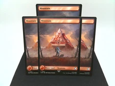 Mountain x4 UB: Fallout PIP L 0323 MTG Magic
