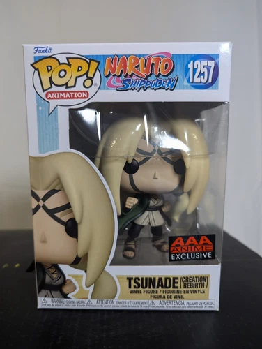 Funko Pop! Naruto Shippuden #1257 Tsunade AAA Anime Exclusive NEW Box FREE ship