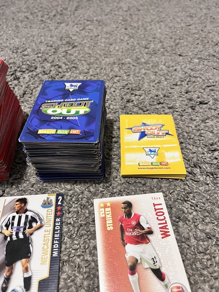 Shoot Out Premier League 2004/05 2007 Card Bundle Job Lot 500