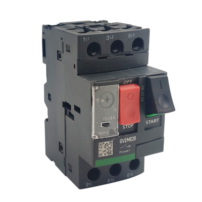 NEW GV2ME20 Motor circuit breaker Deca 13A to18A Manual Motor Starter Button