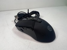 USED Cyberpower PC Gaming Optical Mouse Elite M1-131 Black 8 Button USB Wired