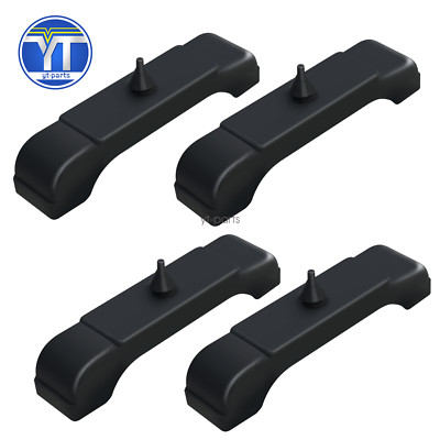 4× Rubber 3 Core Radiator Mounting Cushions/Support Pads Fits 1968-1981 GM