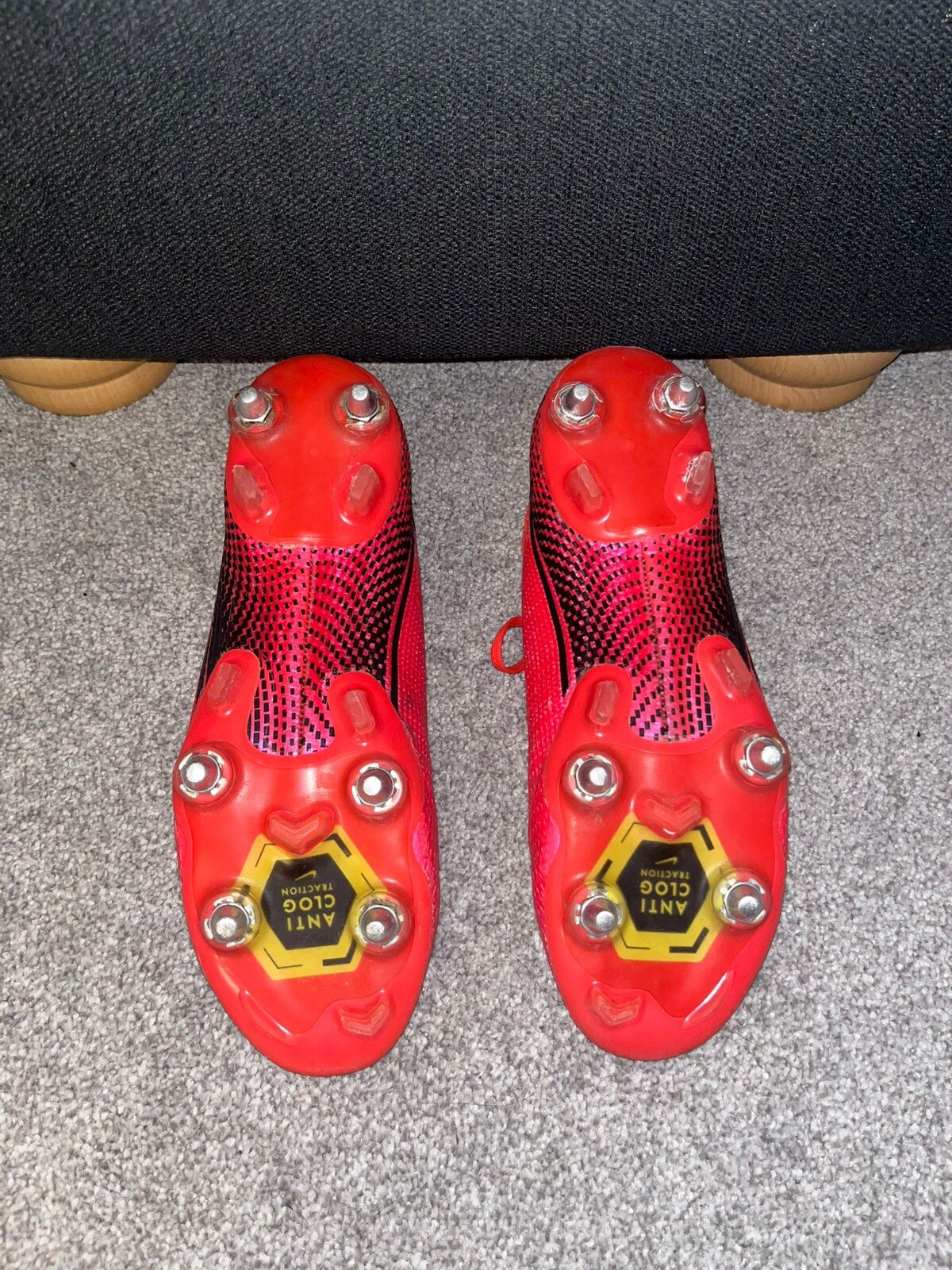 Nike Mercurial Superfly vii SGPro AC Football Boots Size 9 UK eBay