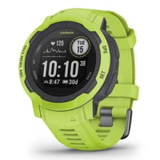 Garmin Instinct 2 Rugged GPS Smartwatch - Electric Lime, Open Box