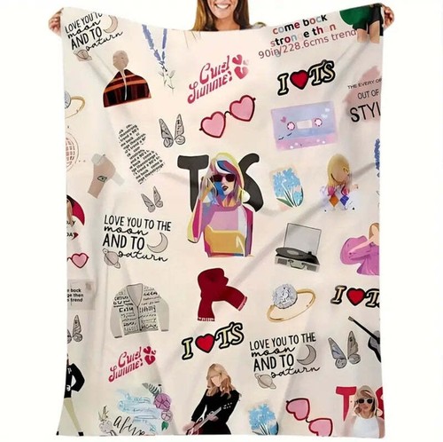 Cream Swifty blanket 5ft x 4 ft - Picture 2 of 9