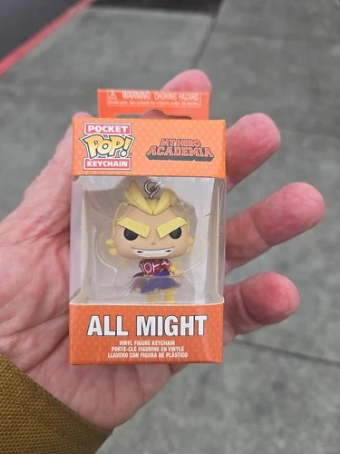 Funko Pocket Pop! Keychain My Hero Academia All Might New In Box! Same Day Ship!