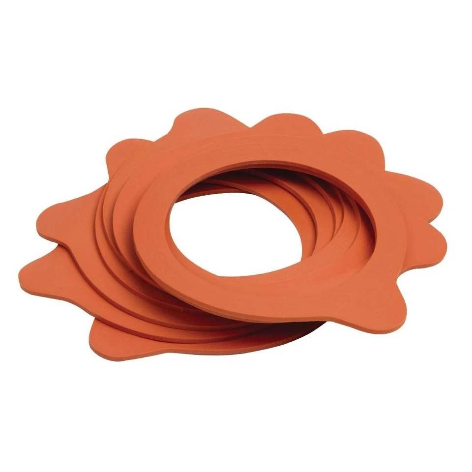 [82318] APS Pack 10 Joints en caoutchouc pour bocal Weck, 54 x 67 x 10 mm - Photo 1/1