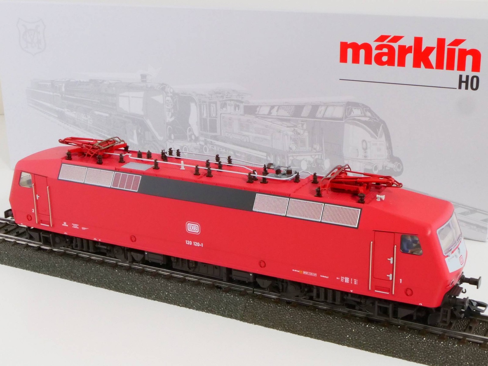 Märklin 37829 E-Lok BR 120 120-1 DB Digital Sound Mint! OVP H0 AC