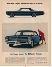 Magazine Ad - 1965 - Pontiac Tempest Magazine Ad - 1965 - Pontiac Tempest