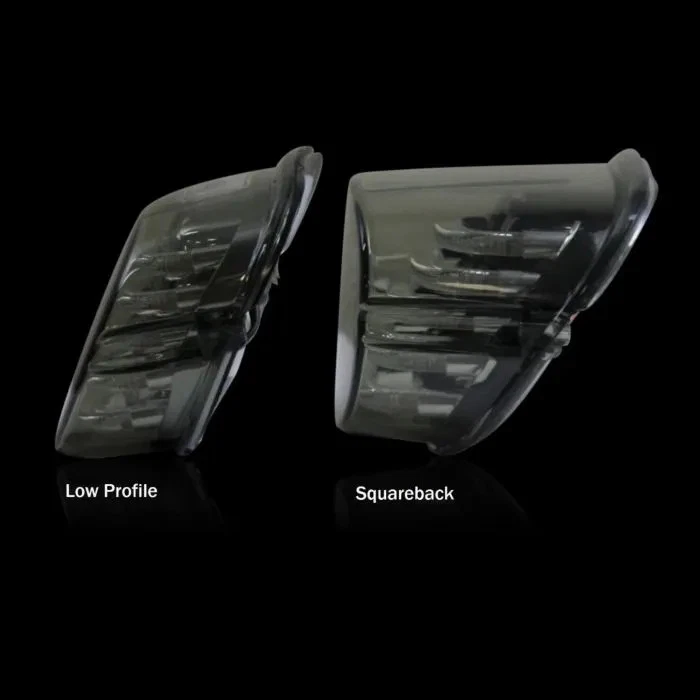 Custom Dynamics ProBeam Low Profile LED Smoke Taillight Btm Window Harley 99-20 - Image 4 of 4