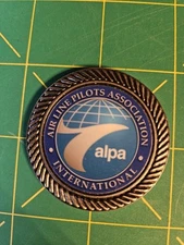 Airline Pilots Association ALPA Challenge Coin International Aviation Union