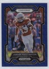 2024 Panini Prizm Draft Picks Blue Wave 191/249 Jordan Whittington #170 3hd