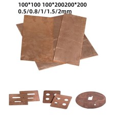 Bronzeblech Bronzeplatte Blech 0.5/0.8/1/1.5/2mm Stärke Platte Größe Wählbar
