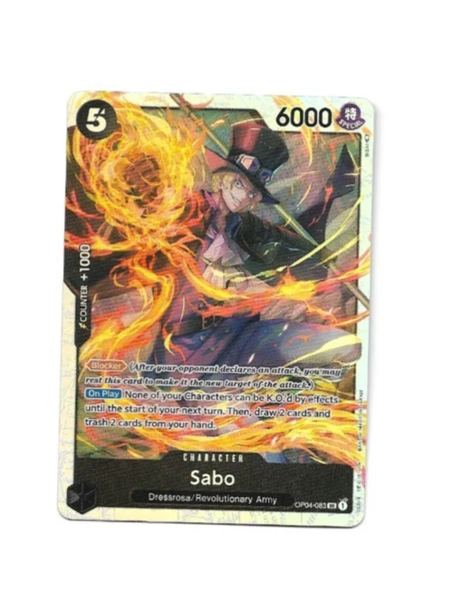 Sabo OP04-083 Kingdoms of Intrigue for sale | eBay
