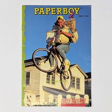 Paperboy 2 SNES Manual No Game 