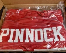 JASON PINNOCK Autographed Custom Jersey-JSA Cert- San Francisco 49ers