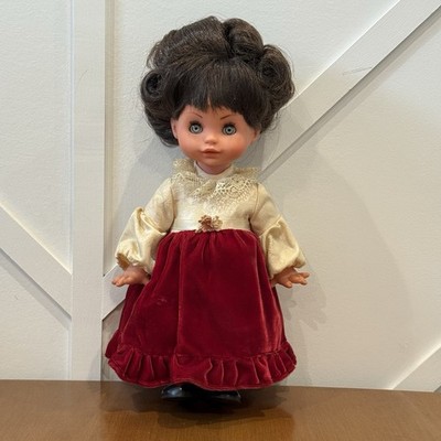 Vintage Furga ? Doll 751 Made In Italy 1969 Brunette Sleep Eyes High Fashion