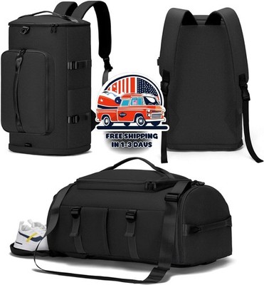 Bolsa De Gimnasio Para Hombre Y Mujer Con Compartimento Para Zapatos US NUEVO