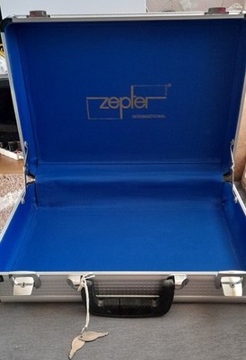  Koffer Zepter 46x34x12cm,Alu, Original mit 2 Schlüssel, gebraucht, wie Neu.