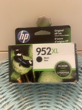 Genuine HP 952XL Black Ink Cartridge office jet new in box 06/21