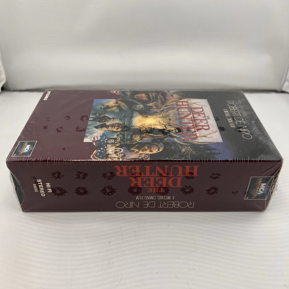 Sealed 1991 Two Tape Set VHS The Deer Hunter Robert De Niro Christopher Walken - Image 3 of 4