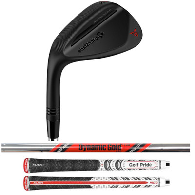 Left Handed TaylorMade Milled Grind 2 Black 56*12 Standard Bounce Wedge